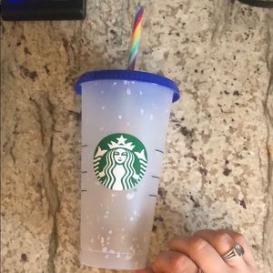 Brand New Starbucks Confetti Reusable Cup